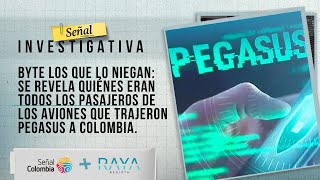 Los pasajeros de los aviones que trajeron Pegasus a Colombia