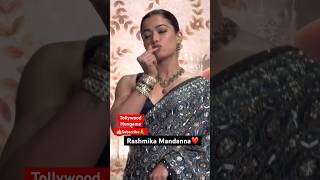 Rashmika Mandanna At Anant Ambani & Radhika Blessings Ceremony #pushpa2 #ambani #shorts#rashmika #yt