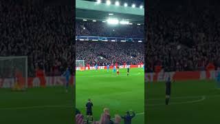 Sadio Mané’s goal against Atletico Madrid in the champions league #shorts #liverpool