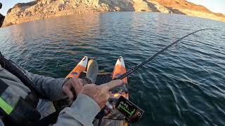 2-21 Echo Bay in the Blue Sky Boatworks 360 Angler. I got out before the storm and got a few.