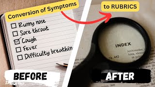 Conversion of Patient’s Symptoms to Rubrics