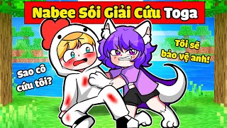 NABEE GIẢI CỨU VÀ TRỞ THÀNH BẠN GÁI NGƯỜI SÓI CỦA TOGA TRONG MINECRAFT*NABEE SÓI TỐI THƯỢNG 😍🐺🌚