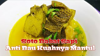 Bumbu Soto Babat Sapi Enak Empuk Tanpa Bau Yuk Cobain