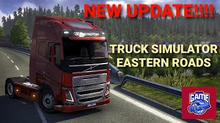 NEW UPDATE!!! Truck Simulator Eastern Roads-Rain weather testing, Gameplay and phone testing