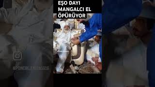 EŞO MANGALCI DAYI SU FIRLATIR MİYANIYA MİLİ OLDU DAYI TUTU ETEĞİNDEN