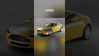 Evolution of Aston Martin Vantage (1980~2022) #shorts