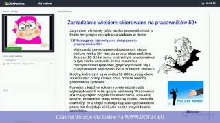 Dotacja Przekwalifikowanie pracowników 50+  WWW.DOT24.EU