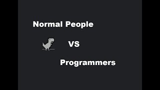 Normal People vs Programmer😎  #programming