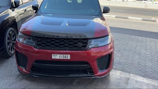 #rangeroversport 2013 Upgrade 2021 Model Compleat SVR Design Style Boneat Carbon Fiber welcome to or