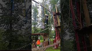 Автозаводский парк верёвочный городок