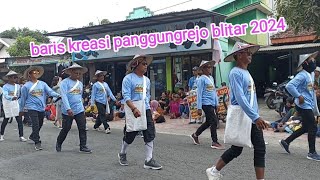 baris kreasi dan kreatif panggungrejo blitar 2024