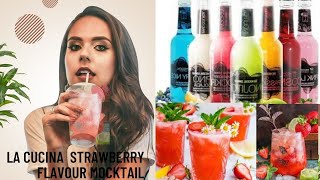 La Cucina  Strawberry Mocktail Recipe 2023| La Cucina Recipe| Mixed Juice | Mocktail Lamon Drinks