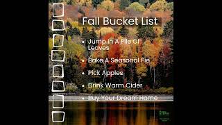 Fall Bucket List