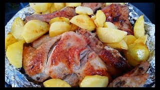 ВКУСНАЯ СОЧНАЯ ИНДЕЙКА ЗАПЕЧЕННАЯ В ДУХОВКЕ В ФОЛЬГЕ РЕЦЕПТ/МАРИНАД СОУС ДЛЯ ИНДЕЙКИ/КАК ПРИГОТОВИТЬ