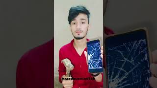 Amazing  Phone Screen  Broken 😔 Magic tricks fail 💔😭💥🤡 Tutorial  #shorts #ytshorts #magictrickssong