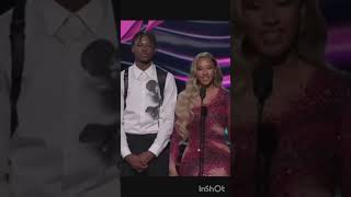 BASKETBALL SAVANAH JAMES AT ESPYS ``I THINK LEBRON JAMES IS THE BADDEST MOTHER *****`` 😂 #shorts