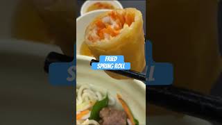 Fried spring roll at this hidden Vietnamese restaurant #food #vietnamesefood