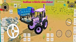 Indian vehicles simulator 3d game ki video | top tractor game @IndianFsKing