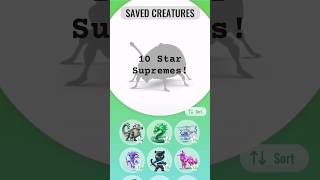 10 Star Supreme Creatures so far - Animash #animash #shorts #hybrids