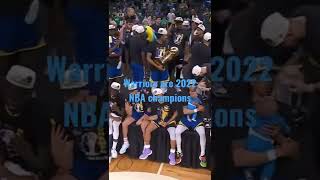 Warriors 2022 nba champions