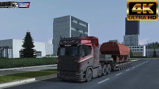 Truck of Europe 3 Drive | Heavy Cargo Delivery | Great Scania gameplay 4k!