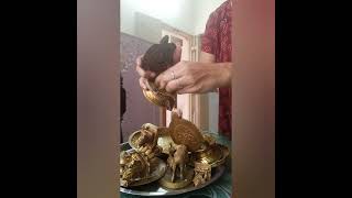 பூஜை பாத்திரங்களை சுலபமாக கழுவலாம் l kitchen tips Pooja vessels cleaning tips in Tamil