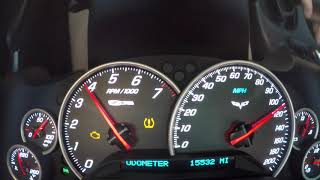 C6 Z06 Corvette acceleration with bolt ons