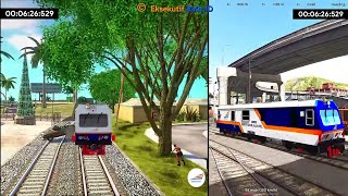 Sengitt! Perbandingan GTA mod Train Simulator Saling Adu, Mana Yang Paling Panjang ?