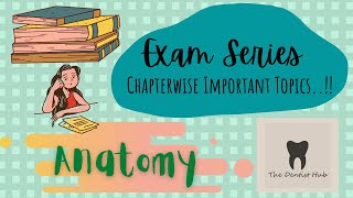 Exam Series-4 Anatomy Important Topics Chapterwise in Exam POV...!