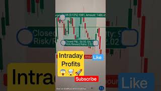 Intraday Profits 🤯😱 #trading #shorts