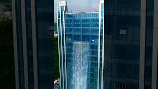 building waterfall amazing views🔥wattsapp status video