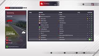 DFRL F1 2021 season 9 Race 10 Austria