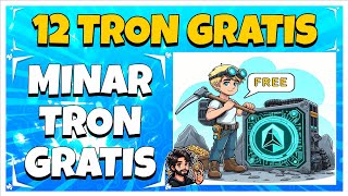 🛑RETIRO 12 TRON DE UNA MINERIA CON RETIROS GRATIS | Como Minar TRX GRATIS | Tron Free Miner | TRX🛑