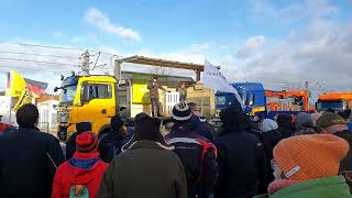 Mittelstand Demo 25.1.2024 Erfurt Teil 5 die DPA Dame für die negativen Meldung im Netz