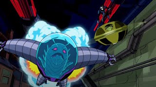 Ben 10 Omniverse - Terraspin and Rook vs Bubble Helmet