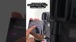 Accurate Manual Focusing Camera Settings #photographyeducators