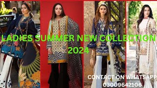 bonanza ladies summer collection 2024 | mix ladies branded suits #ladiesfabrik85 #viral  #online