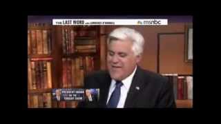 Jay Leno Interview With Lawrence O'Donnell, Political Views, Obama PART 2 - August 6, 2013