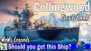 Collingwood - Should you get this British Battleship? - WoWs Legends First Look