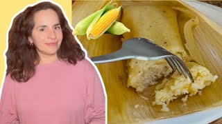 Tamales con elote || Receta básica #mexico #receta