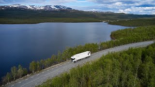 Field testing the new Scania Super in the mountains of northern Scandinavia