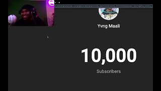 Hitting 10,000 Subscribers LIVE!!!!!!