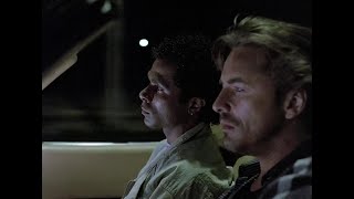 Miami Vice In The Air Tonight Brother's Keeper Night Drive Scene 720p HD