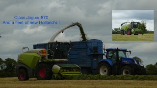 Silage 2022~JAGUAR 870,Tri axles & 4 newhollands!