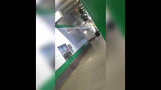 A train ride on the Mbta Green Line type 7 From: Arlington station To: Park st