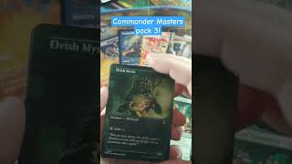 Commander Masters Collector Crackin pack 3! #magicthegathering #mtgcommander  #boosterpack