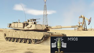 ЧЕЛЛЕНДЖ: 8+ ФРАГОВ НА M1A1 НА СНАРЯДЕ M908 в War Thunder