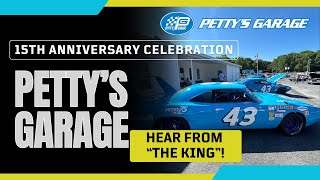 Hear from "The King" Richard Petty | Petty's Garage 15th Anniversary Car Show