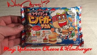 Japanese DIY Candy Kit - Meiji Yataiman Cheeseburger & Hamburger - Japans Snoep! Kawaii