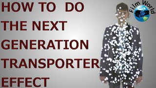 Premier Prep - Star Trek Next Generation transporter effect in Blender | Film World | Premier Prep episode 9